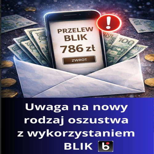 Uwaga na nowy sposób oszustwa z wykorzystaniem BLIK